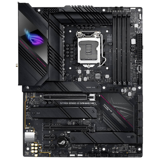 Asus ROG STRIX B560-E GAMING WIFI Moderkort Sockel Intel® 1200 Formfaktor ATX Moderkort-chipset Intel® B560