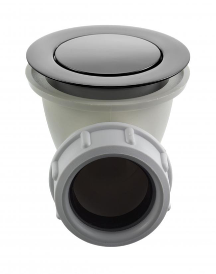 Tapwell Bottenventil 22200 För Badkar Black Ckrome