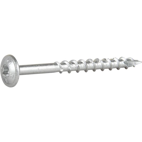 ESSVE 113107 Träskruv 6 mm Ø, WAF, CorrSeal 70 mm, 100-pack