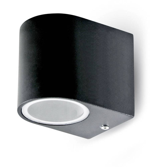 V-TAC V-TAC VT-7651RD sw LED-utomhusväggbelysning LED GU10 Svart