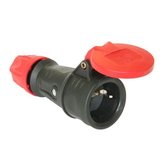 Garo SSDGL 216 Skarvuttag solid, IP44