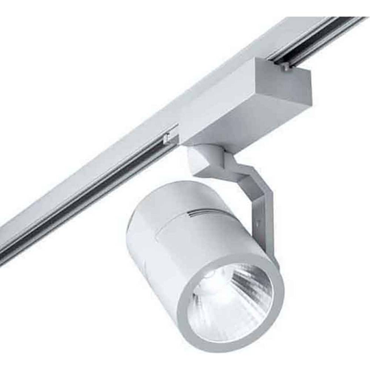 Högvolt-skensystem 27 W LED Brumberg 89102040 Silver