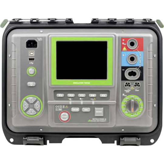 Gossen Metrawatt METRISO PRIME 10 Isolationsprovare 50 V, 100 V, 250 V, 500 V, 1000 V, 2500 V, 5000 V, 10000 V 40 TΩ