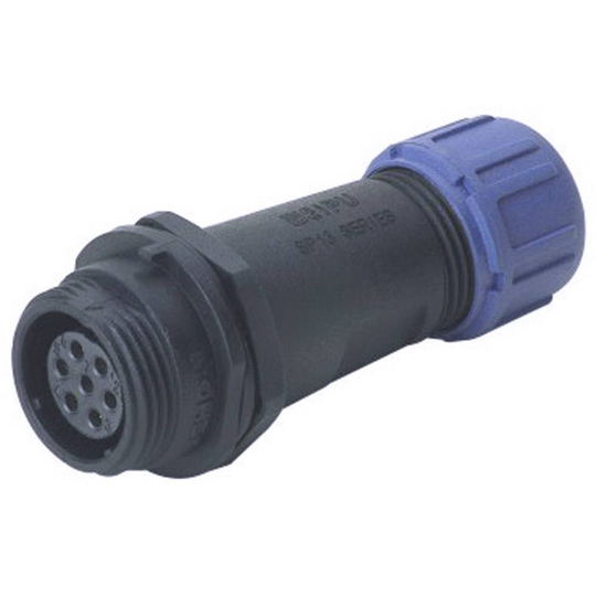 Weipu SP1311 / S 2 I Rundkontakt Hona rak Serie (rundkontakt): SP13 Totalt antal poler: 2 1 st
