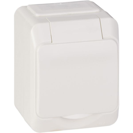 Schneider Electric Aqua Stark PV Vägguttag 1-vägs, lock
