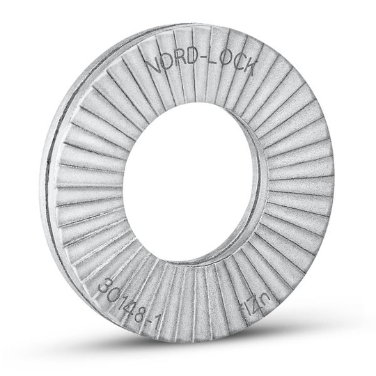 Nord-Lock NL3/8 Låsbricka DI 10,3 MM, ZINKFLAKE, DIN 25201 10,3 x 16,6 x 2,5 mm, 200-pack