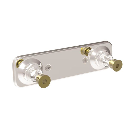 Vatette V6 Blandarfäste för plaströr, dold rördragning 150 c/c, 16 mm rördiameter
