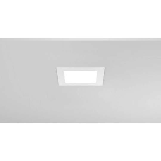 LED-panel infälld LED EEK: A (A++ - E) RZB Toledo Flat LED/9W-4000K 172 901486.002.1 Vit