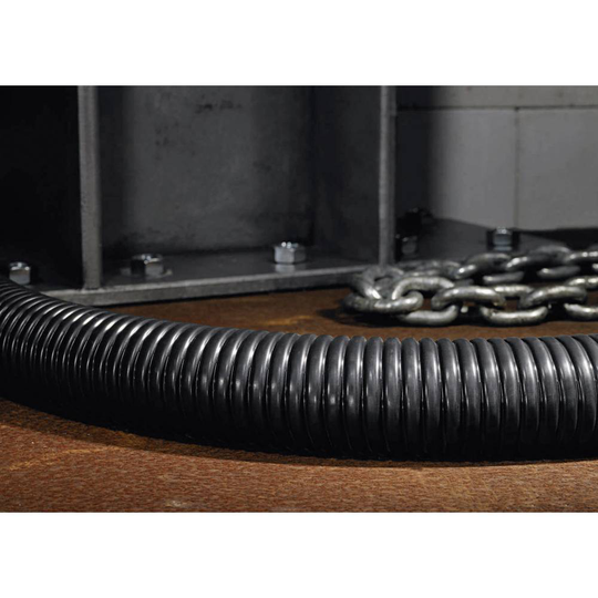 HellermannTyton 166-30702 PCS16 Stålskyddsslang Svart 13 mm Metervara