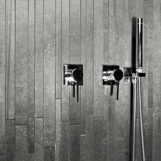 Mosaik Ceramiche Keope Back Anthrazite Strips 30x60 cm