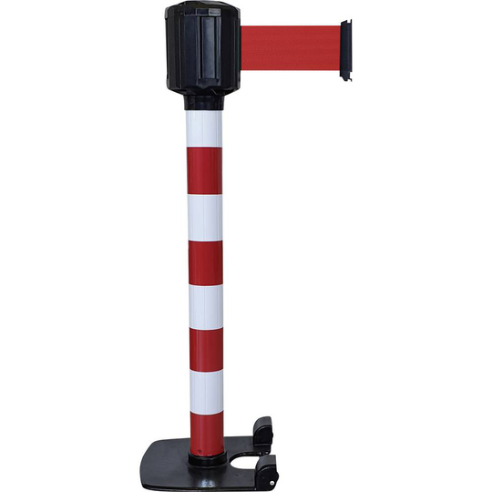 VISO RXLO1100RBRE Röd/vit styrningsstast rödbältesförstavare (Ø x H) 80 mm x 1110 mm
