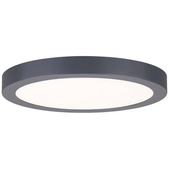 LED-panel LED LED fast installerad 22 W Paulmann Panel Abia 70988 Mörkgrå