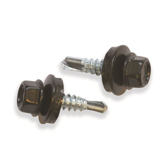 Ejot 860090 Byggskruv 4,8 mm SAPHIR FZB 4,8 x 20 mm/L, LJUSGRÅ 7035, 250-pack