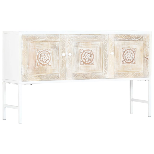 vidaXL Skänk 120x30x70 cm massivt mangoträ