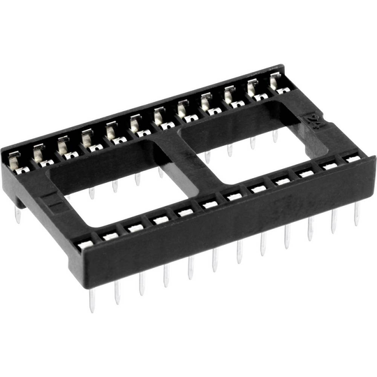 econ connect ICFG28 ICF28 IC-sockel Rastermått: 15.24 mm Antal poler: 28 1 st