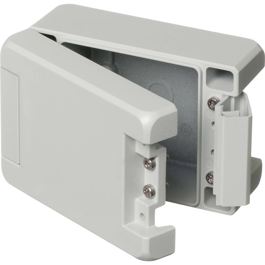 Bopla 00112125 BA 100806 7035 Universalhölje 121 x 86 x 60 Aluminium Grå-vit (RAL 7035) 1 st