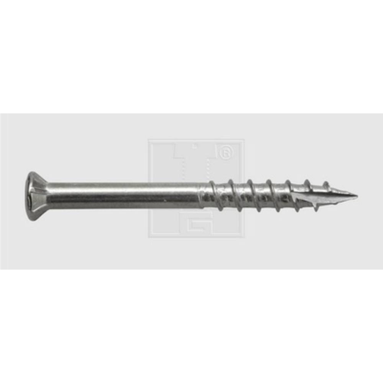 SWG Skruv terrass 5 mm 50 mm T-profil Rostfritt stål C1 125 st
