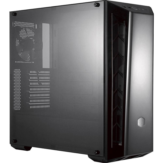 Midi-Tower Datorchassi Cooler Master MasterBox MB520 black Svart 1 Förinstallerad Fläkt, Sidofönster, Dammfilter
