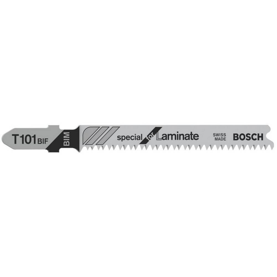 Jigsaw blad T 101 BIF, Speciellt för laminat Bosch Accessories 2608636431 N/A 5 st