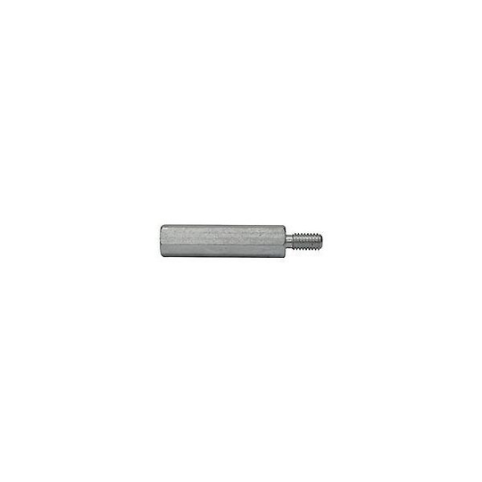 Bufab DSSM3050018 Distansskruv M-gänga, FZB, 6-kant M3 x 18 mm, 100-pack