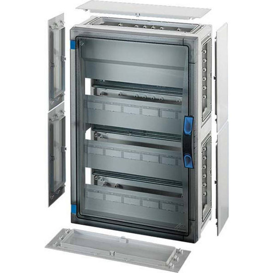 Hensel 4012591115144 FP 1418 Normkapsling Utanpåliggande Moduler totalt = 51 Antal rader = 3
