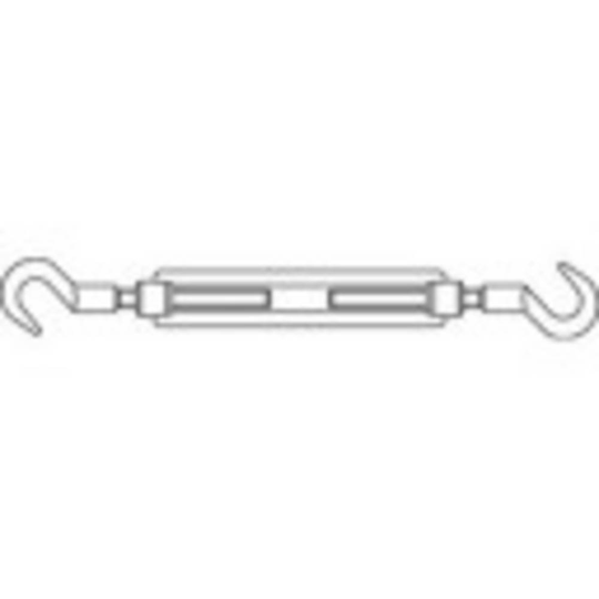 Spännlås Hake-hake M6 Stål galvaniskt förzinkad TOOLCRAFT 136618 DIN 1480 1 st