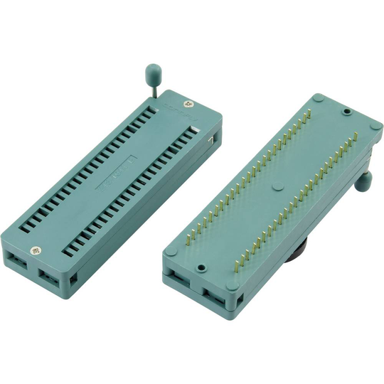 TRU COMPONENTS 1366933 IC-testsockel Rastermått: 7.62 mm Antal poler: 14 1 st