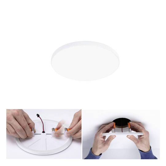 LED-panel infälld 8.5 W N/A Paulmann 79933 Vit