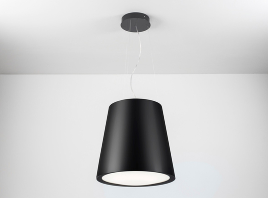 Witt Köksfläkt Architect Matte Black Ø48 cm