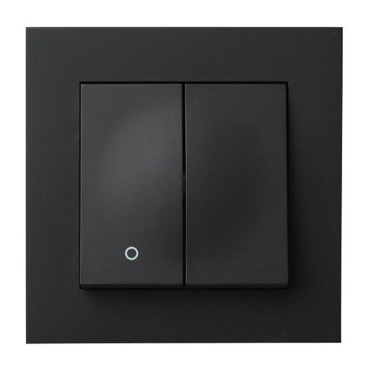 Elko Plus Strömbrytare skruvanslutning, svart 2+1-polig