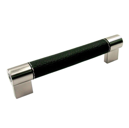Linfalk Handtag läder svart 1700-128-25L
