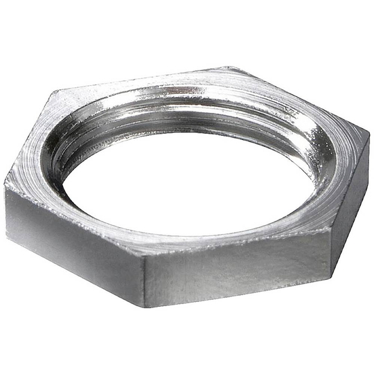 Låsmutter 10011533 stötsäker M18 Metall Natur Wiska GM 18 Cr 1 st