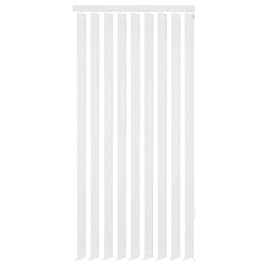 vidaXL Draperi tyg 150x250 cm vit