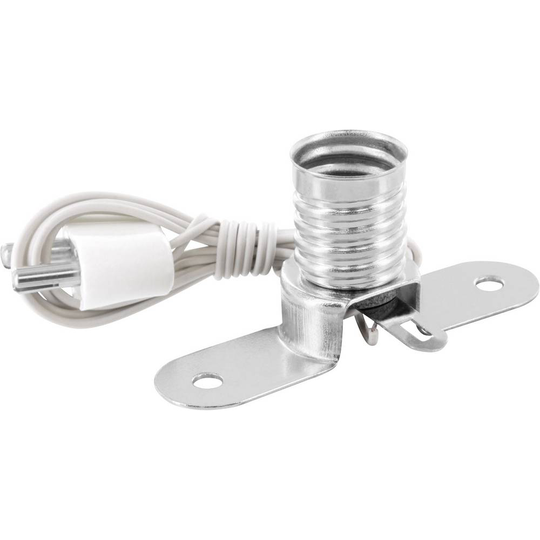 Lampsockel Sockel: E10 Anslutningstyp: Banankontakt 2,6 mm BELI-BECO 1 st