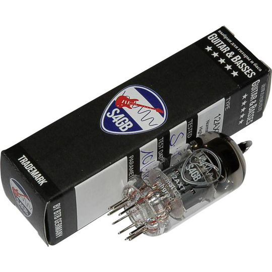 12AX7-S4GB Normal Gain Elektronrör Utvalt för Gitarr & bas Dubbeltriod Antal poler: 9 Lampsockel: Noval Innehåll 1 st