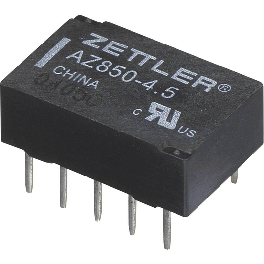 Zettler Electronics 507433 AZ850-3 Kretskort-relä 3 V/DC 1 A 2 switch 1 st