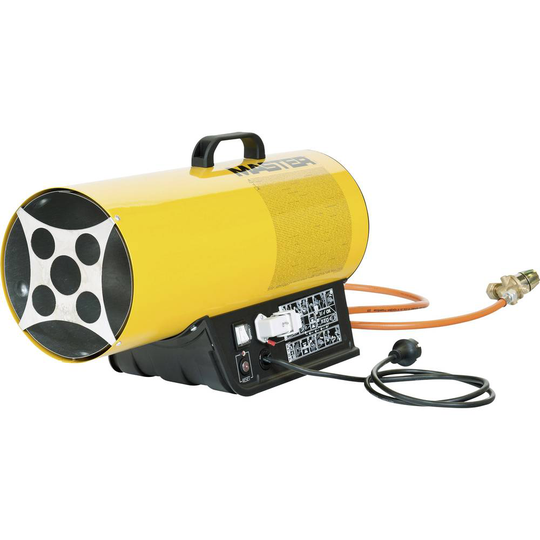 Master Klimatechnik BLP-33E Gasolvärmare 18000 W, 33000 W