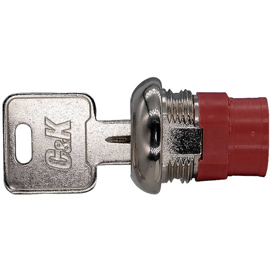 C & K Switches Y1011C2R203DQ Nyckelbrytare 125 V 4 A 1x På/På 2 x 90 ° 1 st
