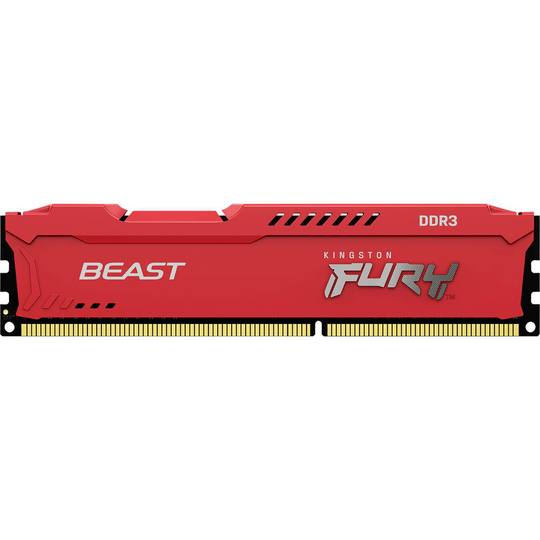 Kingston KF318C10BR/8 Internminne Desktop Modul FURY Beast 8 GB 1 x 8 GB DDR3 1866 MHz CL10