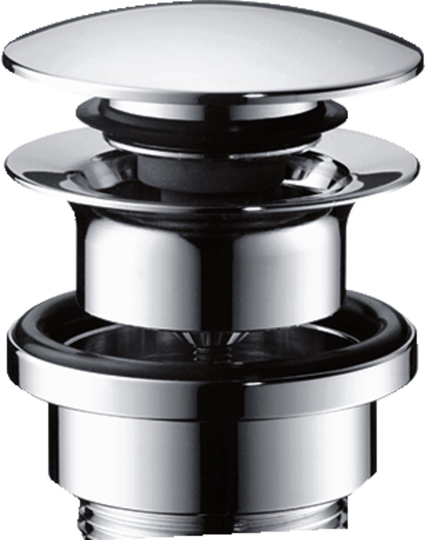 Hansgrohe Bottenventil Push-Open Krom - Krom