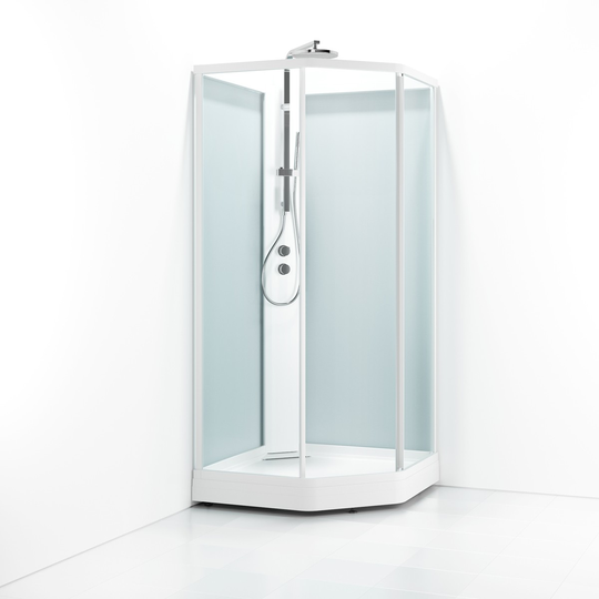 Svedbergs Duschkabin Ritual Premium-N 90X90 - Frostglas