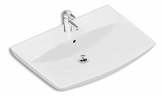 Ifö Tvättställ Spira Art Med Kranhål 60 cm