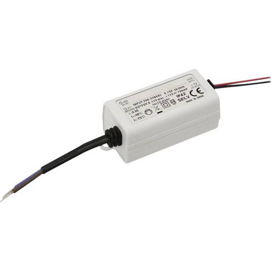 LED-driver 4 till 8 W 700 mA 6 - 11 V 230 V/AC (L x B x H) 60 x 30 x 24 mm TRU COMPONENTS TRU-NETZTEIL-8W TRU-NETZTEIL-8W