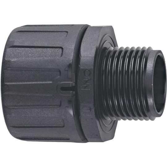 LAPP 55506305 SILVYN® FPAG- M12x1.5 Slangskruvlåsning Svart M12 Rak 1 st
