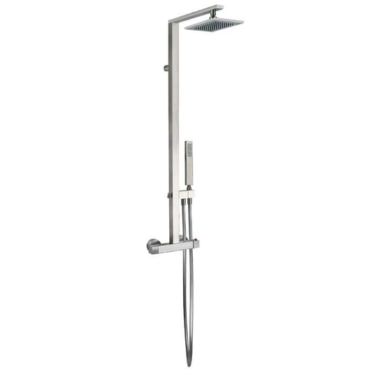Takdusch Eico 3480 Rettangolo Doccia 23447-142 Borstat stål