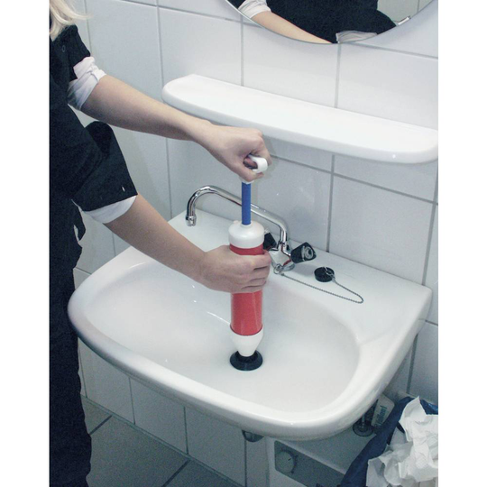 Brüder Mannesmann 2 in 1 , avloppsrensare - pump + rengöring M49400