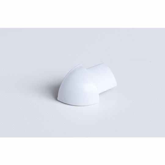 TREVÄGSHÖRN PL VIT 8MM | Beijerbygg Byggmaterial