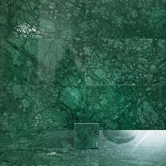 Marmor Arredo Verde Guatemala Polerad 15x15 cm