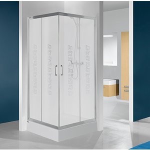 Duschhörn TX Kvadrat - 4mm glas