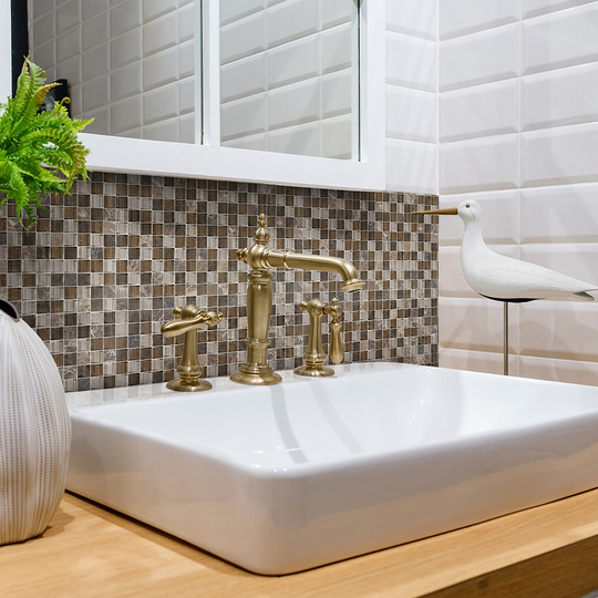 Kristalmosaik Arredo Blank Exclusive Stone Safari 1,5x1,5 cm